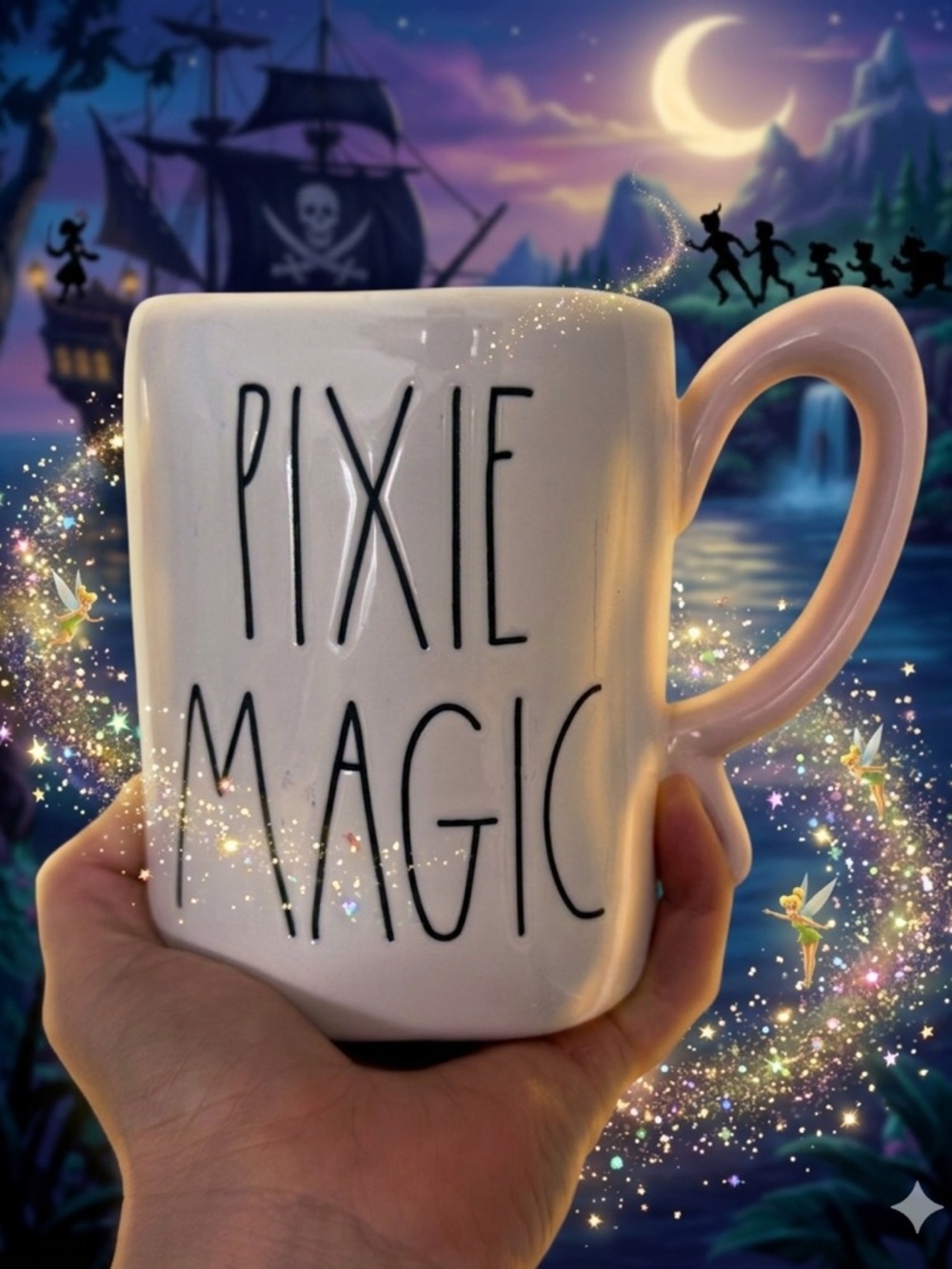 Rae Dunn Pixie Magic Tinker Bell Mug